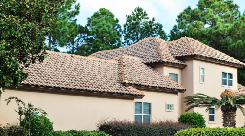 Newly installed asphalt shingle roof on a residential home in Portsmouth, VA