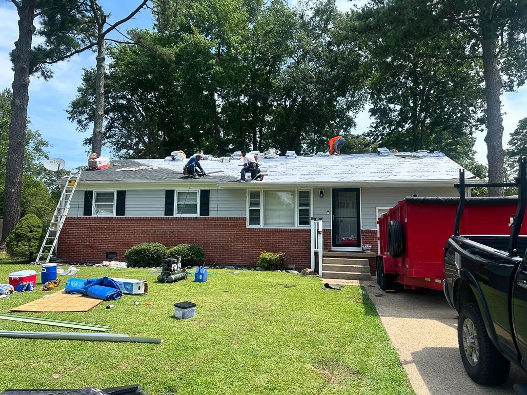 Commercial metal roofing installation in Norfolk, VA