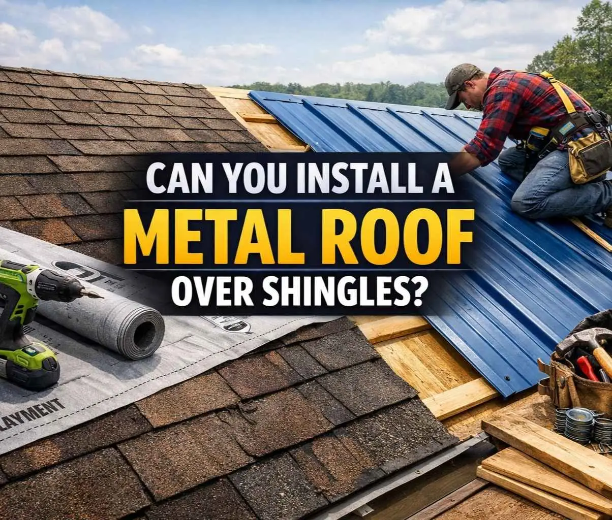 can you install metal roof over shingles