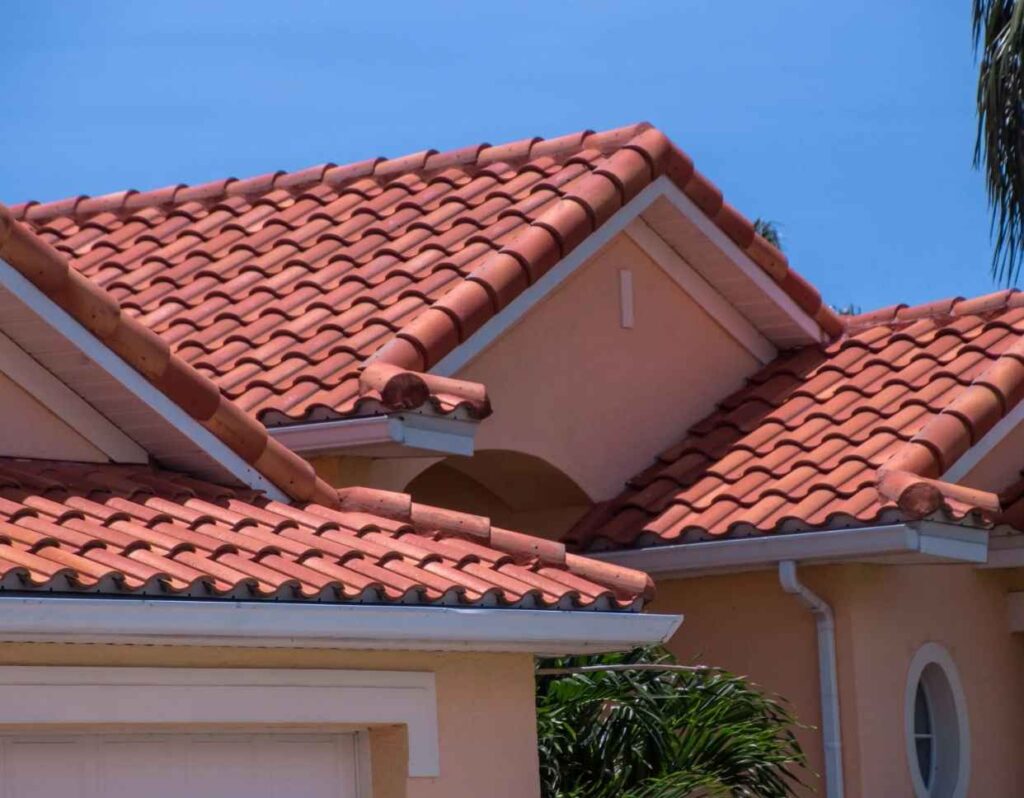 Clay tile roof on a coastal home by roofing Roofing Contractor Hampton VA