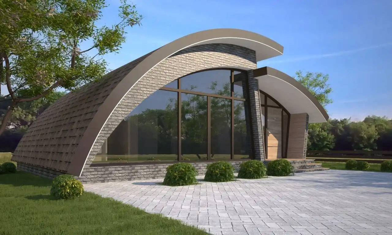 types of rooftops: Dome and Curved Roofs